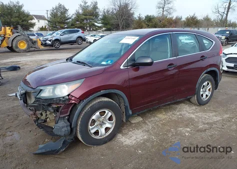 2013 Honda Cr-V Lx из США, поврежденный, VIN 5J6RM4H37DL010413